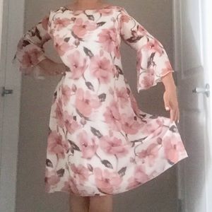 Swing floral dress, Sz XL